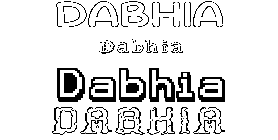 Coloriage Dabhia