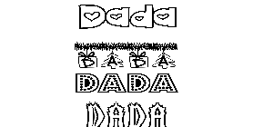 Coloriage Dada