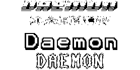 Coloriage Daemon