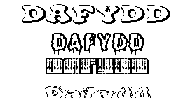 Coloriage Dafydd