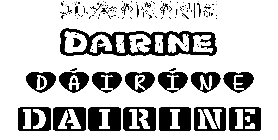 Coloriage Dáiríne