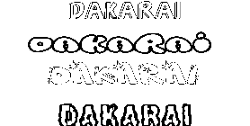 Coloriage Dakarai