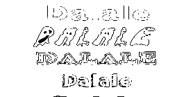 Coloriage Dalale