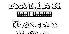 Coloriage Dalian