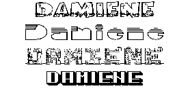 Coloriage Damiene