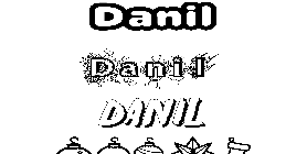 Coloriage Danil