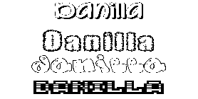 Coloriage Danilla
