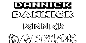 Coloriage Dannick