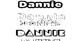 Coloriage Dannie