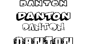 Coloriage Danton