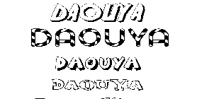 Coloriage Daouya