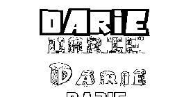 Coloriage Darie