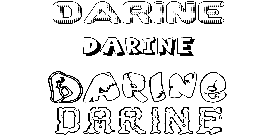 Coloriage Darine