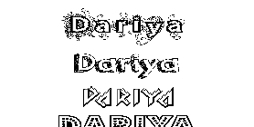 Coloriage Dariya