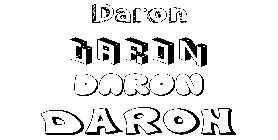 Coloriage Daron