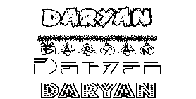 Coloriage Daryan