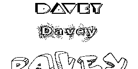 Coloriage Davey
