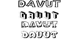 Coloriage Davut