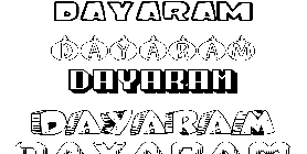 Coloriage Dayaram