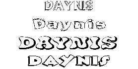 Coloriage Daynis