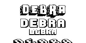 Coloriage Debra