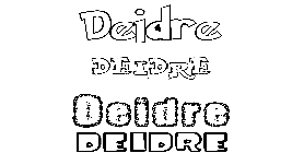 Coloriage Deidre