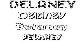 Coloriage Delaney