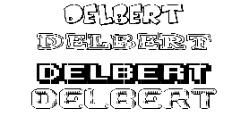 Coloriage Delbert