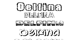 Coloriage Delfina