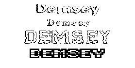 Coloriage Demsey