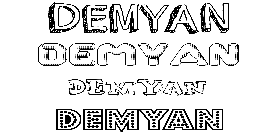 Coloriage Demyan
