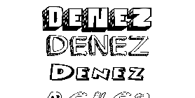 Coloriage Denez