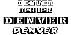 Coloriage Denver