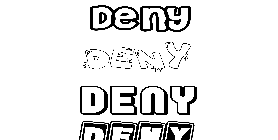 Coloriage Deny