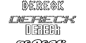 Coloriage Dereck