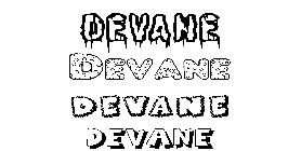 Coloriage Devane