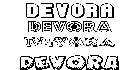 Coloriage Devora