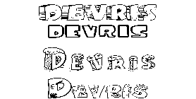 Coloriage Devris