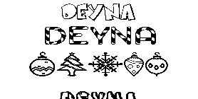 Coloriage Deyna