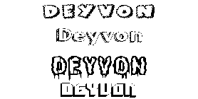 Coloriage Deyvon