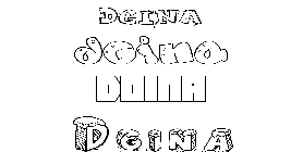 Coloriage Dgina