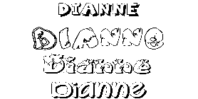 Coloriage Dianne