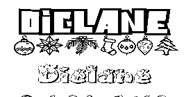 Coloriage Diclane