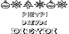 Coloriage Dieydi