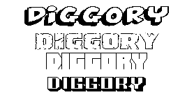 Coloriage Diggory