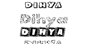 Coloriage Dihya