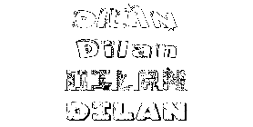 Coloriage Dilan