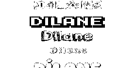 Coloriage Dilane
