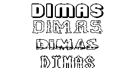 Coloriage Dimas