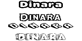 Coloriage Dinara